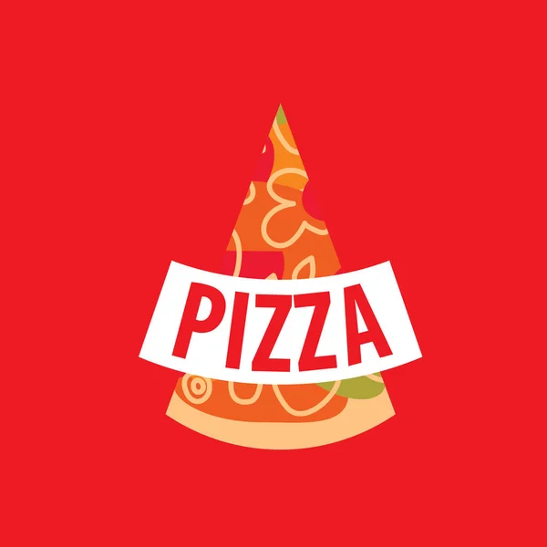 Logo wektor pizzy — Wektor stockowy