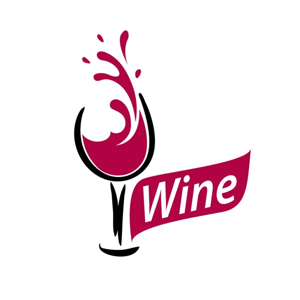 Vetor logotipo do vinho — Vetor de Stock
