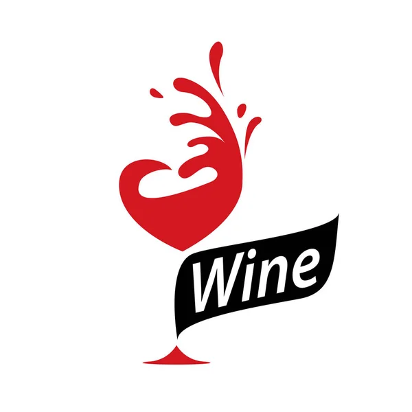 Vetor logotipo do vinho — Vetor de Stock