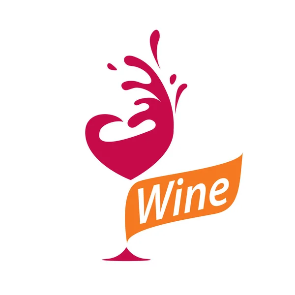 Vetor logotipo do vinho — Vetor de Stock