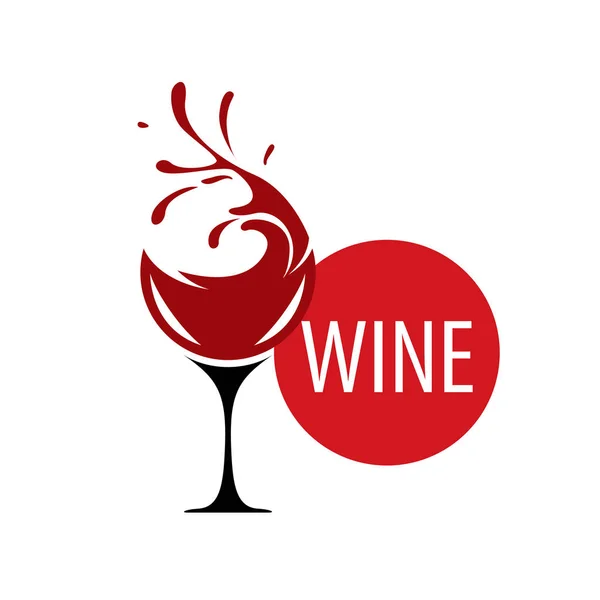 Vector wine logo — Stock Vector