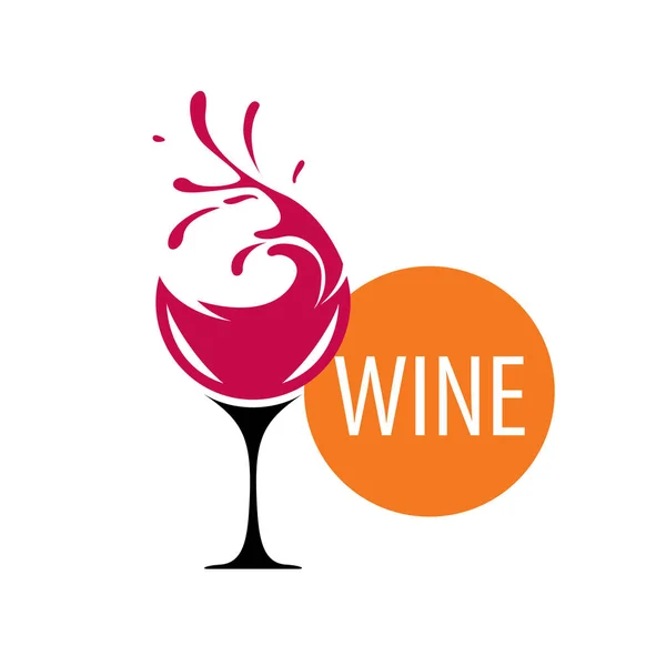 Логотип векторного вина — стоковый вектор