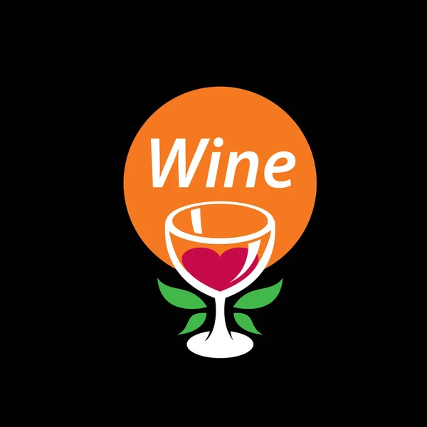 Logo wektor wino — Wektor stockowy