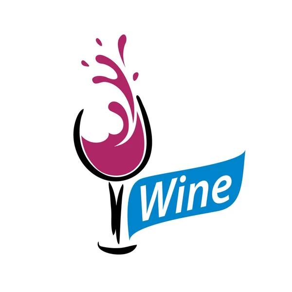 Vector wine logo — Stock Vector