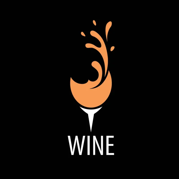 Вино векторний логотип — стоковий вектор