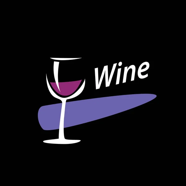 Vector wine logo — Stock Vector