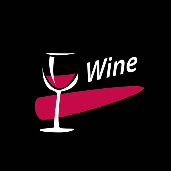 Vector vino logo — Archivo Imágenes Vectoriales