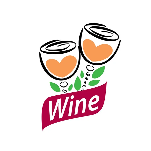 Logo de vin vectoriel — Image vectorielle