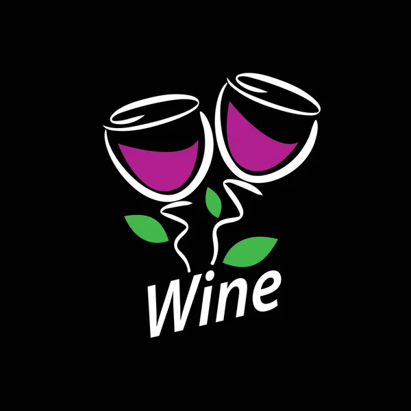 Vector wine logo — Stock Vector