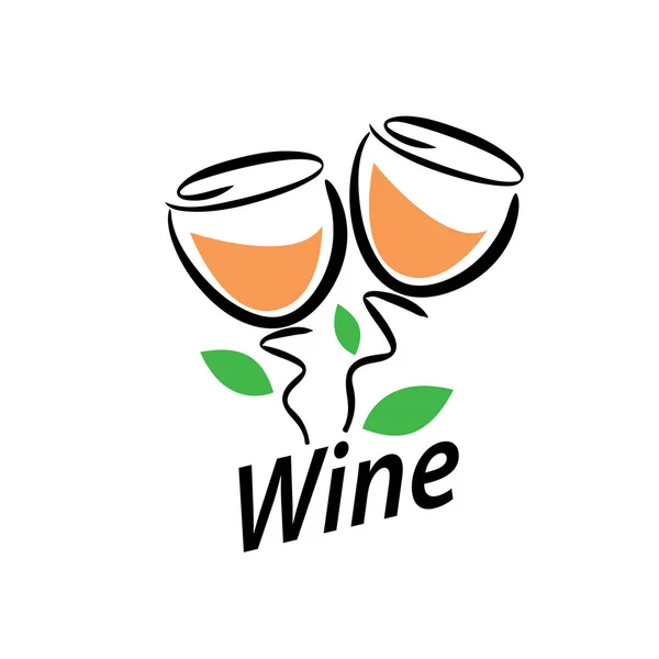 Vector wine logo — Stock Vector