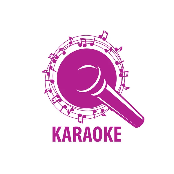 Vector logo karaoke — Stock Vector