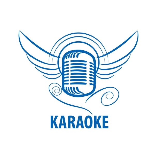 Vektor logotypen karaoke — Stock vektor