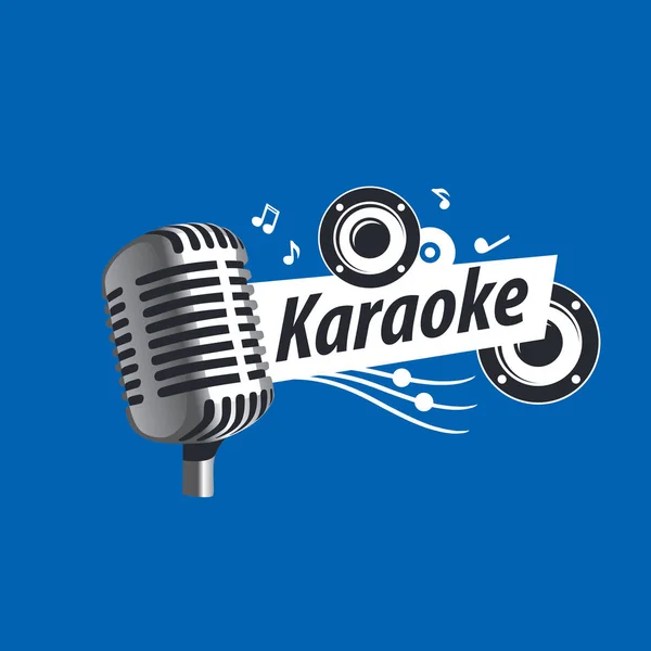 Wektor logo karaoke — Wektor stockowy