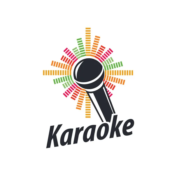 Vector logo karaoke — Stockvector