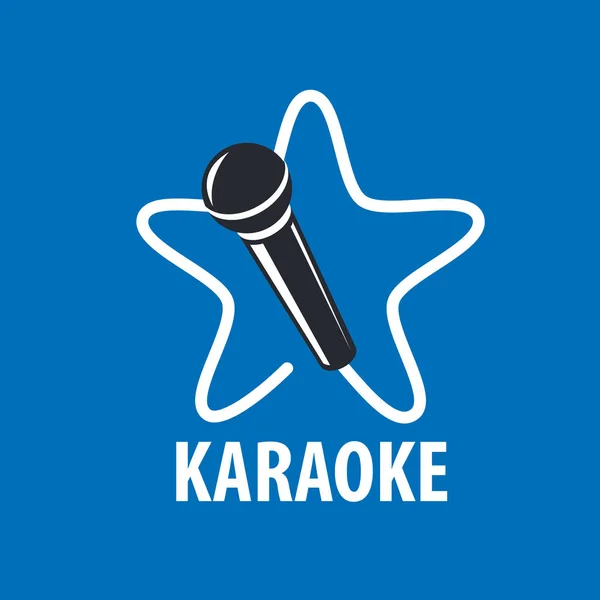 Karaoke logo vettoriale — Vettoriale Stock