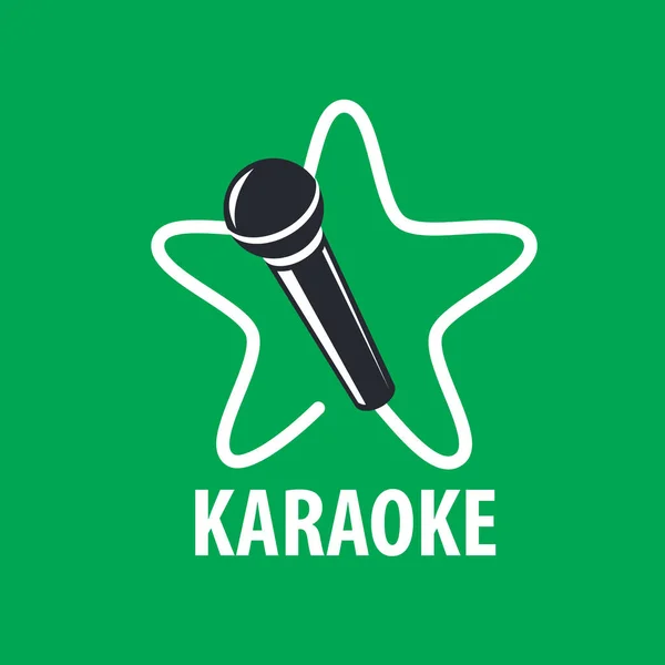 Karaoke logo vettoriale — Vettoriale Stock