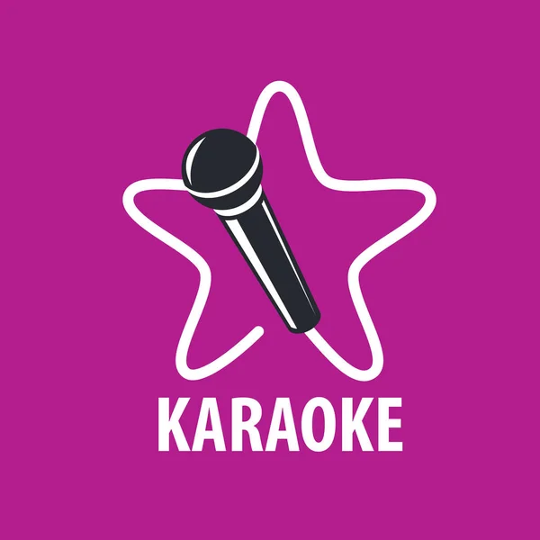 Vector logo karaoke — Stockvector