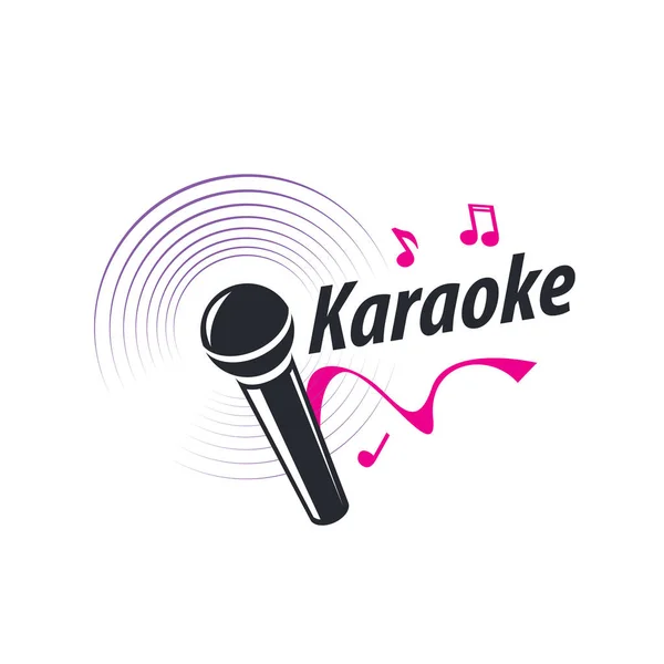 Logo vectoriel karaoké — Image vectorielle