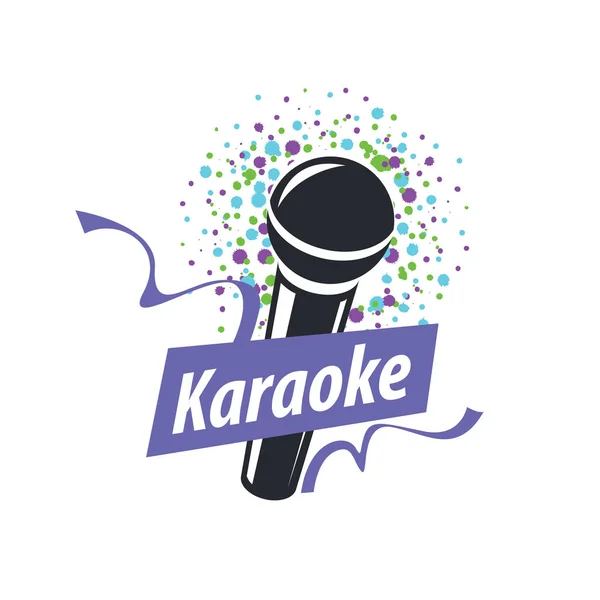 Vector logo karaoke — Stockvector