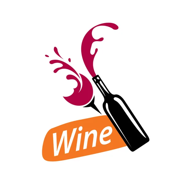 Vektor-Logo Wein — Stockvektor