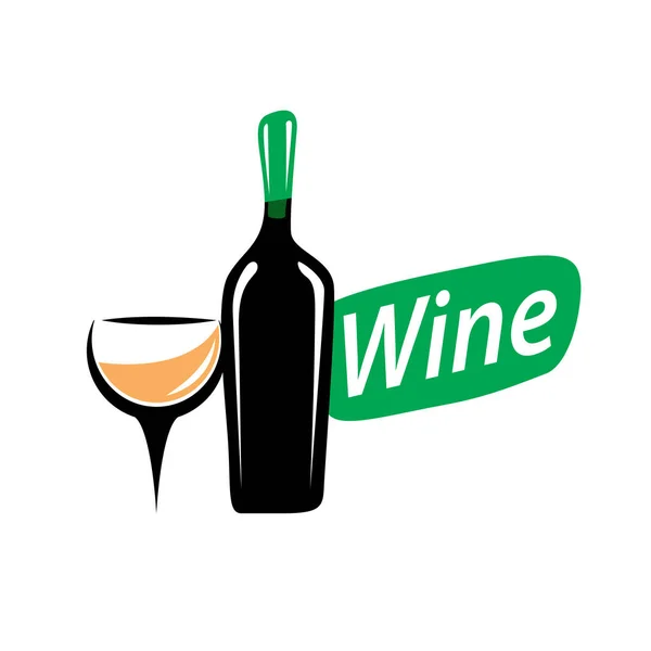 Vector logo vino — Vector de stock