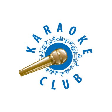 vektör logo karaoke