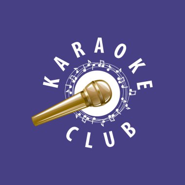 vektör logo karaoke