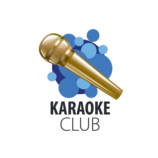 Logo vector karaoke — Vector de stock