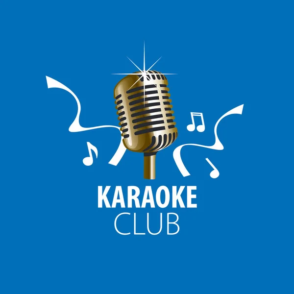 Wektor logo karaoke — Wektor stockowy