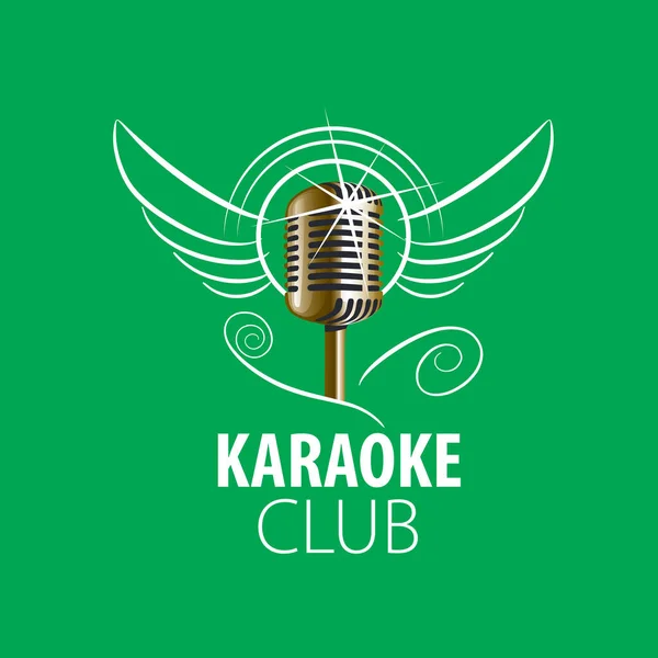 Wektor logo karaoke — Wektor stockowy