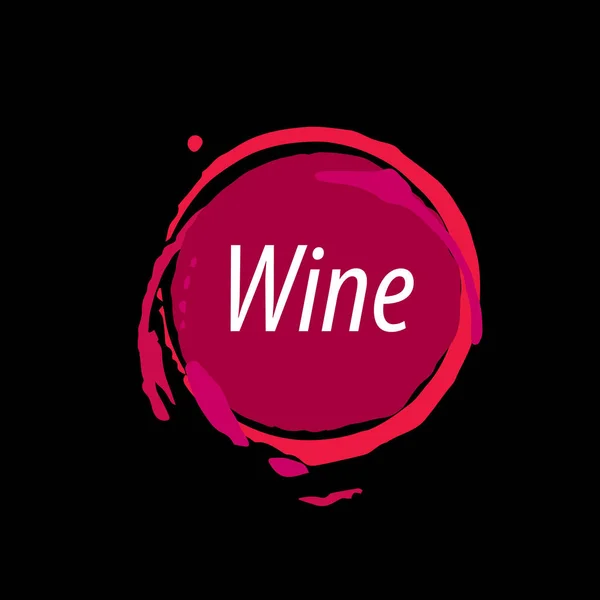 Wine logo imprint — Stock Vector