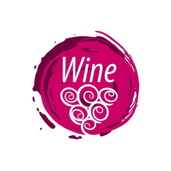 Stampa logo vino — Vettoriale Stock