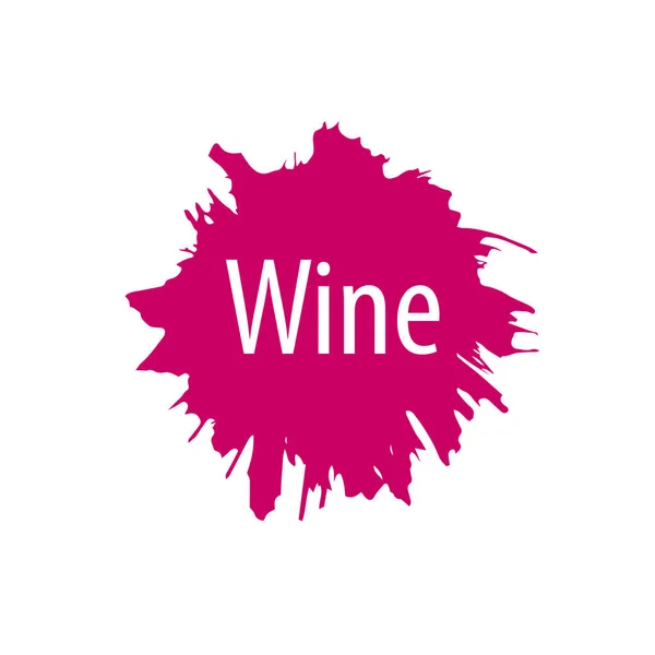 Marca do logótipo do vinho — Vetor de Stock