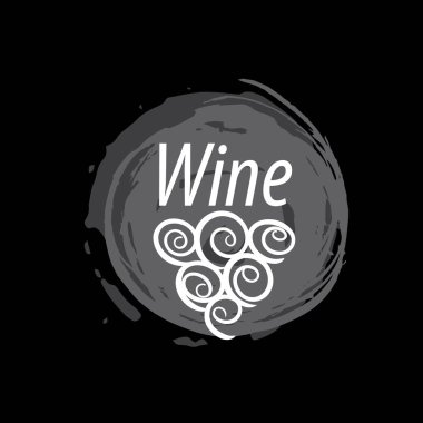 Şarap logosu baskı