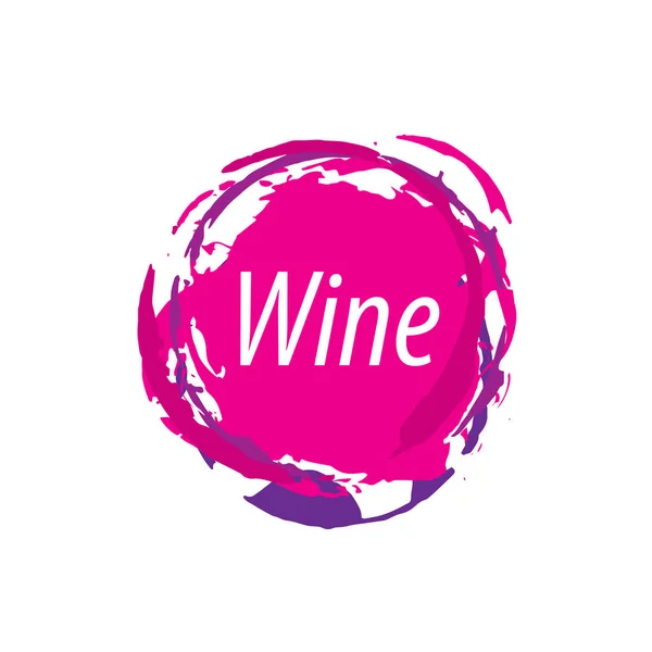 Stampa logo vino — Vettoriale Stock