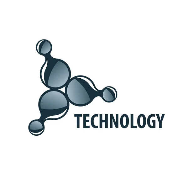 Технология векторного логотипа — стоковый вектор