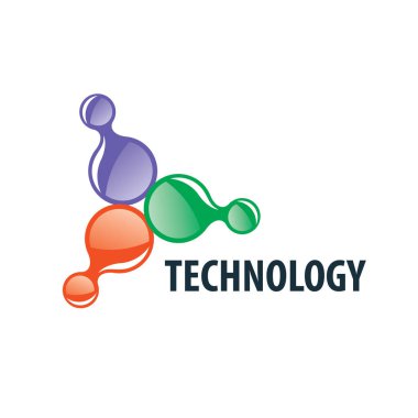 Vektör logo teknoloji