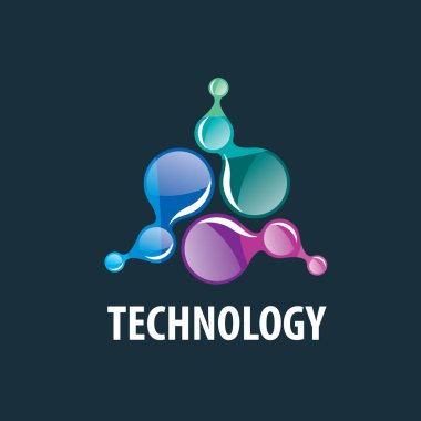 Vektör logo teknoloji