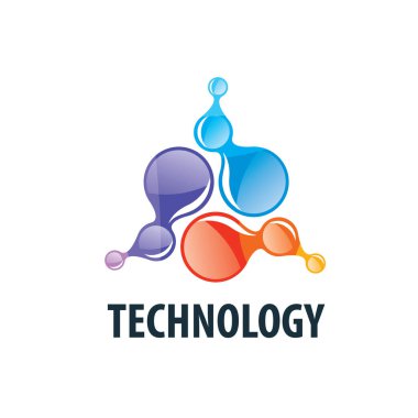 Vektör logo teknoloji