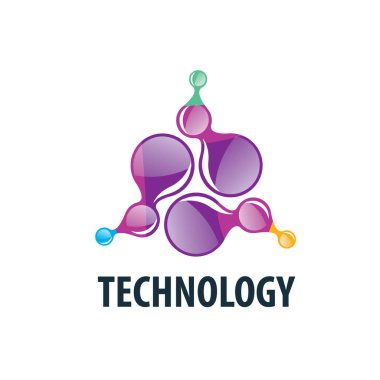 Vektör logo teknoloji