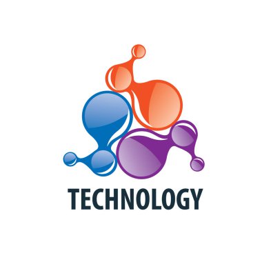 Vektör logo teknoloji