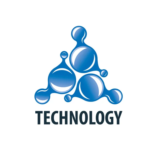 Vektor-Logo-Technologie — Stockvektor