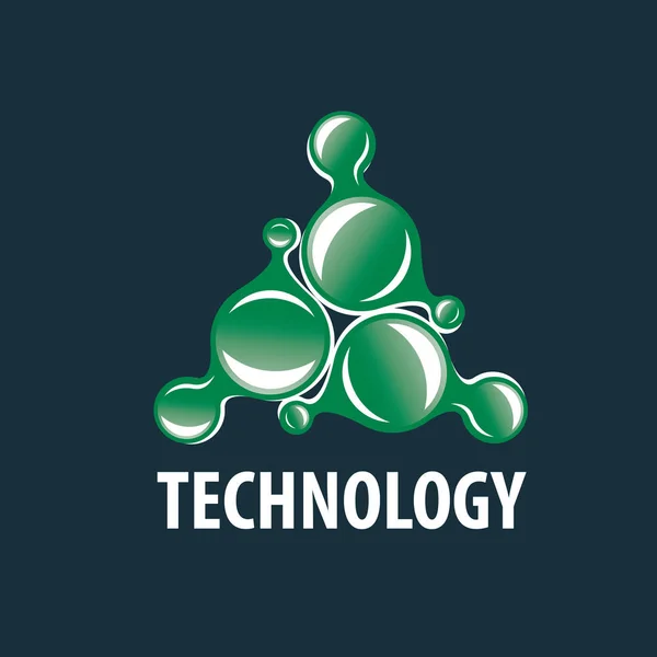 Vektorové logo technologie — Stockový vektor