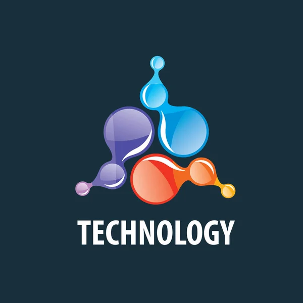 Wektor logo technologii — Wektor stockowy