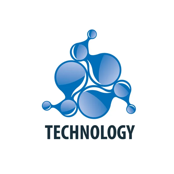 Vektorové logo technologie — Stockový vektor