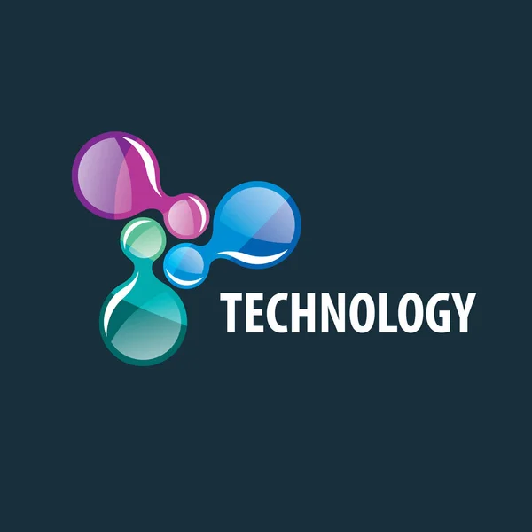 Technologie de logo vectoriel — Image vectorielle