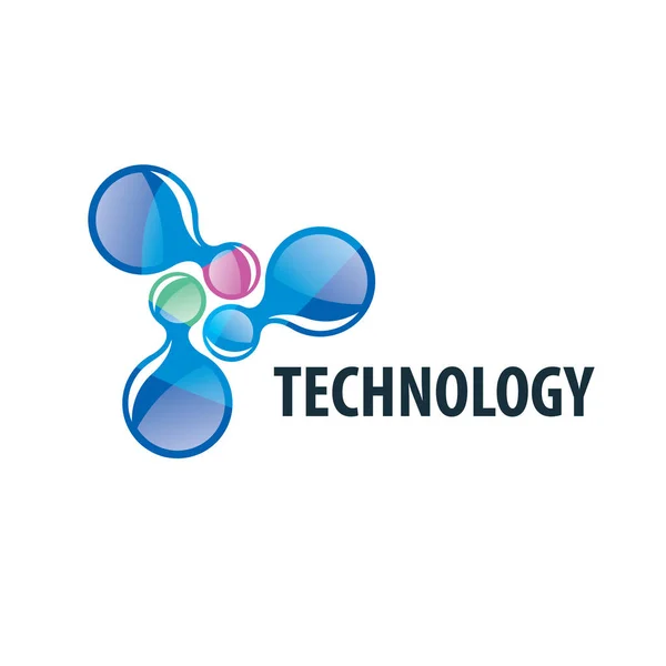 Technologie de logo vectoriel — Image vectorielle