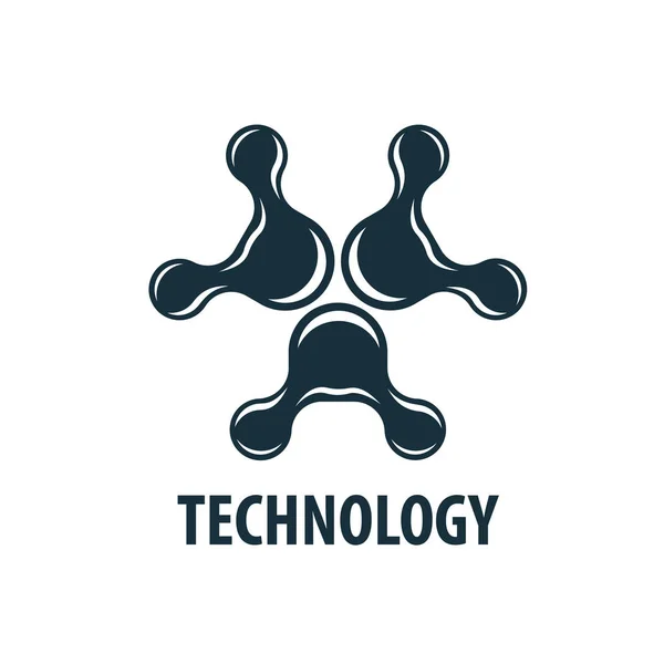 Vektorové logo technologie — Stockový vektor