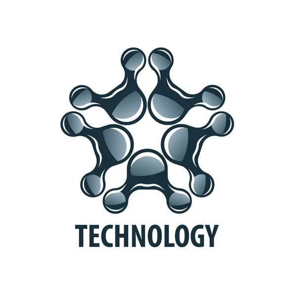 Vektor-Logo-Technologie — Stockvektor