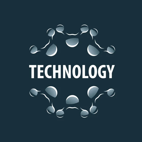 Technologie de logo vectoriel — Image vectorielle